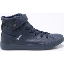 Big Star - Trampki. Niebieskie trampki męskie marki BIG STAR, z materiału, na sznurówki. W wyprzedaży za 99,90 zł.