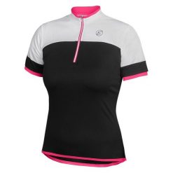Etape Bluzka Clara Czarna/Różowa L. Różowe bluzki sportowe damskie Etape, l, bez wzorów, ze skóry, bez kołnierzyka, bez rękawów, bez kaptura, climacool (adidas). Za 117,00 zł.