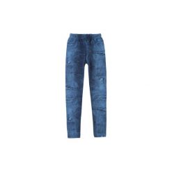Getry dziewczęce we wzory. Szare legginsy dziewczęce marki TXM, z jeansu. Za 8,99 zł.