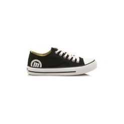 Buty MTNG 13991-C40641 CANVASS BLACK BAMBA CHICA. Czarne trampki i tenisówki damskie marki mtng, bez wzorów, bez zapięcia. Za 119,27 zł.