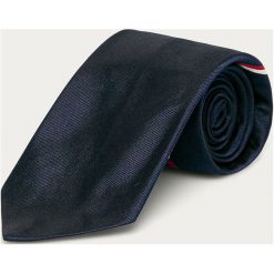 Polo Ralph Lauren - Krawat. Niebieskie krawaty męskie Polo Ralph Lauren, bez wzorów, z jedwabiu. W wyprzedaży za 269,90 zł.