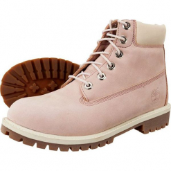 Buty dziecięce 6 In Prem Wp 992 różowe r. 40. Czerwone buciki niemowlęce Timberland, na zimę. Za 561,38 zł.