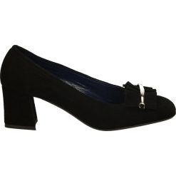 Czółenka - L423 CAM NERO. Żółte czółenka zamszowe marki Venezia. Za 249,00 zł.