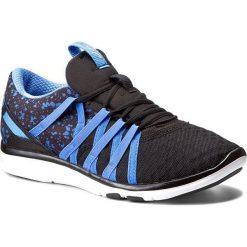 Buty ASICS - Gel-Fit Yui S750N Black/Regatta Blue/Silver 9040. Czarne buty do fitnessu damskie Asics, z materiału. W wyprzedaży za 269,00 zł.
