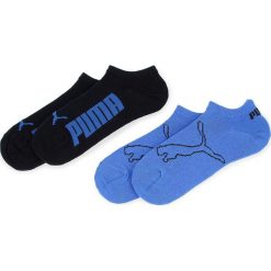 Zestaw 2 par niskich skarpet unisex PUMA - 906731 Navy/Grey/Strong Blue 03. Niebieskie skarpetki damskie Puma, bez wzorów, z elastanu. Za 29,00 zł.