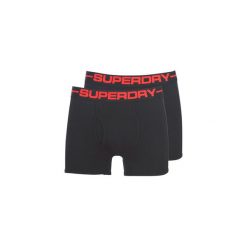 Bokserki Superdry SPORT BOXER DOUBLE PACK. Czarne bokserki męskie Superdry, bez wzorów. Za 129,00 zł.