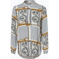 Marie Lund - Bluzka damska, niebieski. Niebieskie bluzki damskie Marie Lund, uniwersalny, bez wzorów, z materiału, eleganckie, bez kołnierzyka, bez rękawów. Za 119,95 zł.