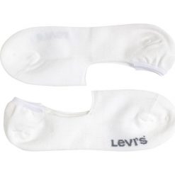 Levi's - Skarpety. Białe skarpetki męskie Levi's®, bez wzorów, z elastanu. W wyprzedaży za 29,90 zł.