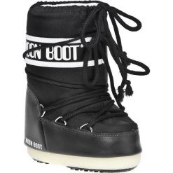 Buty zimowe chłopięce: Śniegowce MOON BOOT – Nylon 14004400001 Nero M