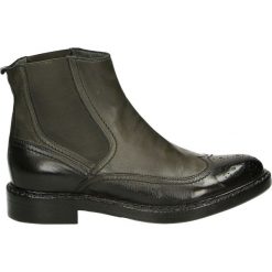 Botki - W848-11 NA GR. Szare botki damskie skórzane marki Venezia. Za 799,00 zł.