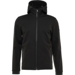 Napapijri ADDISON Kurtka Softshell black. Szare kurtki sportowe męskie marki Napapijri, l, z materiału, z kapturem. Za 859,00 zł.