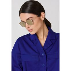 Okulary przeciwsłoneczne damskie: Le Specs Okulary przeciwsłoneczne Neptune – Gold