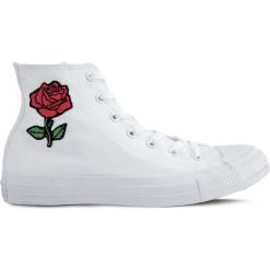 Converse 1U646 VINTAGE ROSE. Białe trampki i tenisówki damskie Molly.pl, z haftami, z gumy, bez zapięcia. Za 329,00 zł.