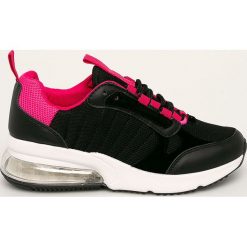 Answear - Buty. Czarne buty sportowe damskie ANSWEAR, bez wzorów, z gumy, sportowe. W wyprzedaży za 49,90 zł.