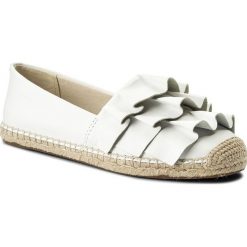 Espadryle MICHAEL MICHAEL KORS - Bella Espadrille 40S8BLFP1L Optic White. Czarne espadryle damskie marki MICHAEL Michael Kors, z gumy, przed kolano, na wysokim obcasie. W wyprzedaży za 369,00 zł.