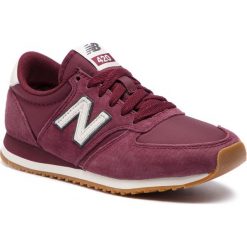 Sneakersy NEW BALANCE - U420BRG Bordowy. Czerwone półbuty damskie New Balance, ze skóry. W wyprzedaży za 209,00 zł.