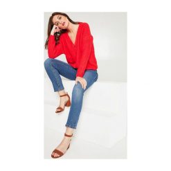 Sweter damski. Szare swetry damskie marki Promod, bez wzorów, z wełny, eleganckie, bez rękawów, długie, bez kaptura. Za 139,90 zł.