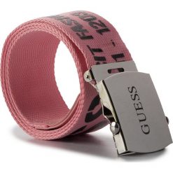 Pasek Damski GUESS - Not Coordinated Belts BW7205 P9340 PIN. Różowe paski damskie Guess, w paski, z materiału. Za 169,00 zł.