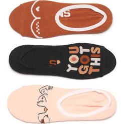 Vans Breast Cancer Awareness 3-pack Skarpetki Czarny Brązowy Beżowy. Pomarańczowe skarpetki damskie Vans, z elastanu. Za 68,95 zł.