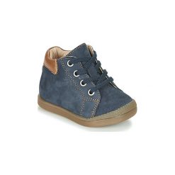 Buty Dziecko Babybotte FIDJI. Niebieskie trampki chłopięce Babybotte, bez wzorów, bez zapięcia. Za 309,00 zł.