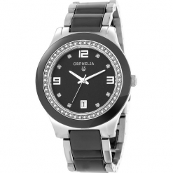 Zegarek kwarcowy w kolorze czarno-srebrnym. Czarne, analogowe zegarki damskie Esprit Watches, ceramiczne. W wyprzedaży za 318,95 zł.