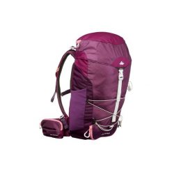 Plecak turystyczny MH100 30 l. Szare plecaki męskie marki QUECHUA, z elastanu. Za 129,99 zł.