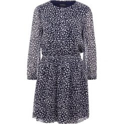 Club Monaco BISHHUPPE DRESS Sukienka letnia navy/white. Niebieskie sukienki damskie marki Club Monaco, na lato, bez wzorów, z poliesteru, bez kołnierzyka, bez rękawów. Za 899,00 zł.