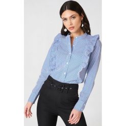 Paski damskie: Rut&Circle Koszula w paski Malina – Blue,Multicolor