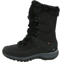 HiTec EQUILIBRIO ST BIJOU 200 Śniegowce black. Czarne buty zimowe damskie Hi-tec, z materiału. Za 439,00 zł.