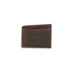 Portfele Guess CLERMONT BILLFOLD W/COIN POCKET. Brązowe portfele męskie marki Guess. Za 239,00 zł.