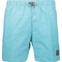Szorty kąpielowe "Sunstripe Print" w kolorze biało-błękitnym. Niebieskie kąpielówki męskie Speedo, s, w paski. W wyprzedaży za 115,95 zł.