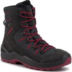 Trekkingi LOWA - Rufus Gtx GORE-TEX Anthrazit/Beere 9756. Szare śniegowce dziewczęce Lowa, bez zapięcia. W wyprzedaży za 359,00 zł.