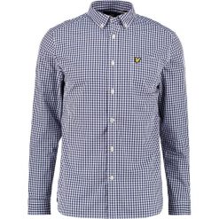 Koszule męskie na spinki: Lyle & Scott GINGHAM Koszula navy
