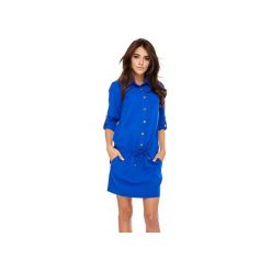 Sukienka Calpe Ooh la la. Zielone sukienki damskie Ooh la la, bez wzorów, eleganckie, bez kołnierzyka, bez rękawów, mini. Za 189,00 zł.