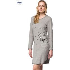 Koszula nocna Vamp 7496. Koszule nocne damskie VAMP, s, bez wzorów, bez kołnierzyka, bez rękawów. Za 149,00 zł.