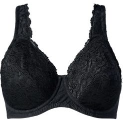 Biustonosze: Biustonosz minimizer bonprix czarny