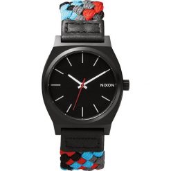 Zegarki damskie: Zegarek damski Black Red Woven Nixon Time Teller A0451939