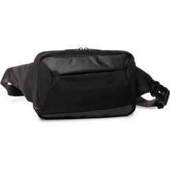 Saszetka nerka LANETTI - BMR-S-049-10-03 Black. Czarne torby męskie skórzane Lanetti, bez wzorów, z materiału, młodzieżowe. Za 99,99 zł.