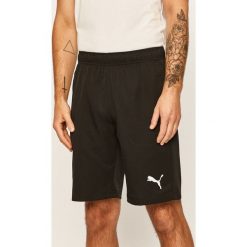 Puma - Szorty. Czarne spodenki sportowe męskie Puma, s, bez wzorów, z poliesteru, sportowe. Za 99,90 zł.