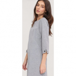 Szara Sukienka Same Old Love. Szare sukienki other, xxl, midi, oversize. Za 74,99 zł.
