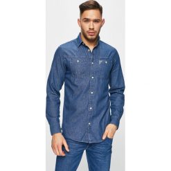 Produkt by Jack & Jones - Koszula. Niebieskie koszule męskie PRODUKT by Jack & Jones, s, bez wzorów, z bawełny, casualowe, button down, z długim rękawem. W wyprzedaży za 69,90 zł.
