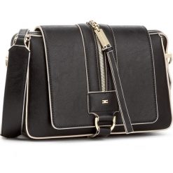 Torebka ELISABETTA FRANCHI - BS-06A-81E2 Nero/Cream. Czarne torebki klasyczne damskie marki Elisabetta Franchi. Za 1099,00 zł.