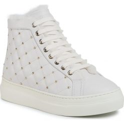 Sneakersy STOKTON - 120-D Vitello Avorio/Acc Oro. Białe półbuty damskie Stokton, ze skóry. Za 1199,00 zł.