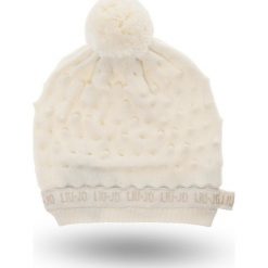 CZAPKA LIU JO. Czarne czapki damskie Liu Jo, bez wzorów, z dzianiny. Za 299,00 zł.