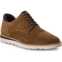Półbuty PEPE JEANS - Barley Perforation PMS10218 Nut Brown 877. Niebieskie półbuty skórzane męskie marki Kazar, na sznurówki. W wyprzedaży za 299,00 zł.