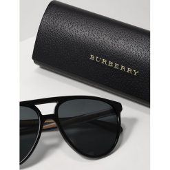 Okulary przeciwsłoneczne męskie: Burberry Okulary przeciwsłoneczne black/grey