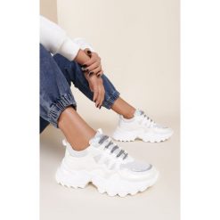 Białe Sneakersy Pureza. Białe sneakersy damskie Renee. Za 119,99 zł.