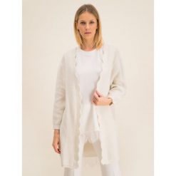 Narzuta TwinSet 201TP3020. Brązowe kurtki damskie Twinset, m, bez wzorów, z bawełny, bez kaptura. W wyprzedaży za 609,00 zł.