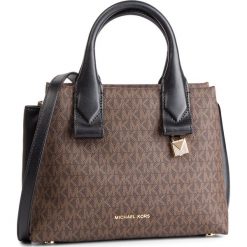 Torebka MICHAEL MICHAEL KORS - Rollins 30H8GX3S1B Brown/Blk. Pomarańczowe torebki klasyczne damskie MICHAEL Michael Kors, bez wzorów, ze skóry, klasyczne, na ramię, bez dodatków. Za 1279,00 zł.
