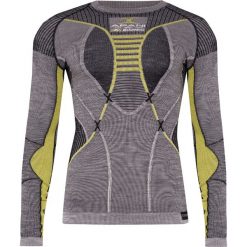Koszulka X-BIONIC APANI MERINO. Szare koszulki męskie X BIONIC, bez wzorów, z wełny, bez kołnierzyka, bez rękawów. W wyprzedaży za 455,00 zł.